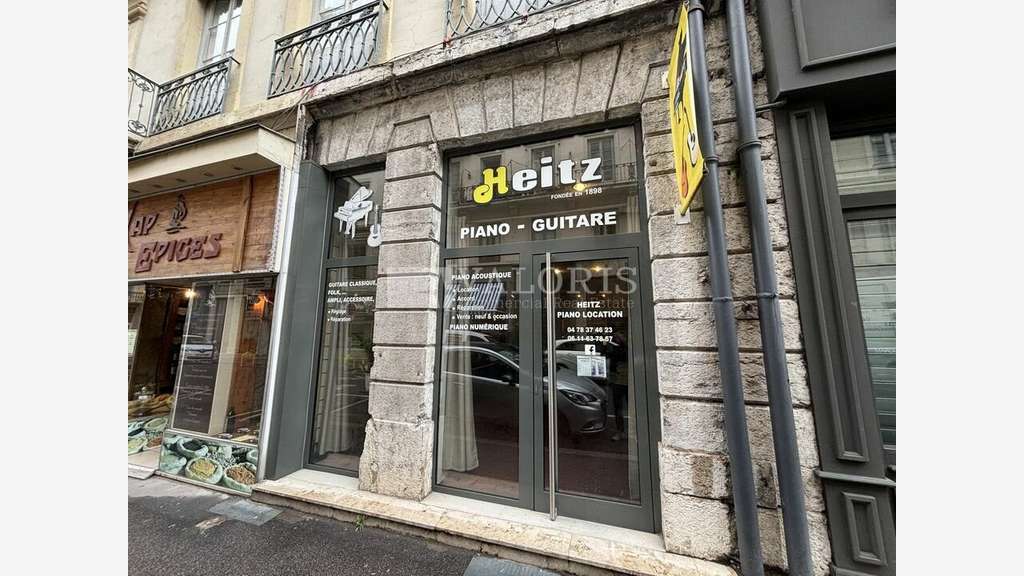 AV local commercial 200m²rue très passante Lyon 2e