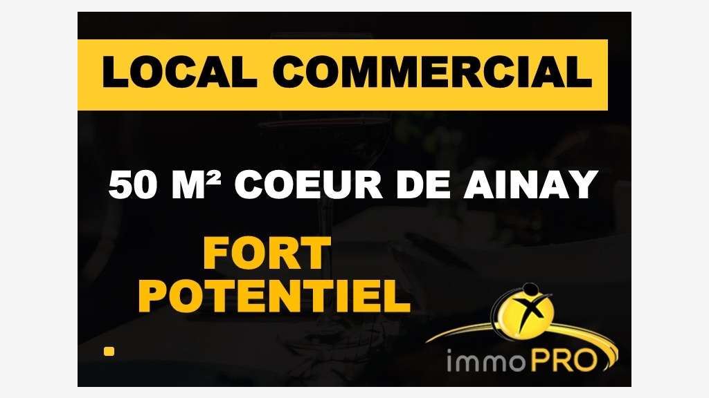 Vente local commercial de 50m² à Lyon 69002 Ainay