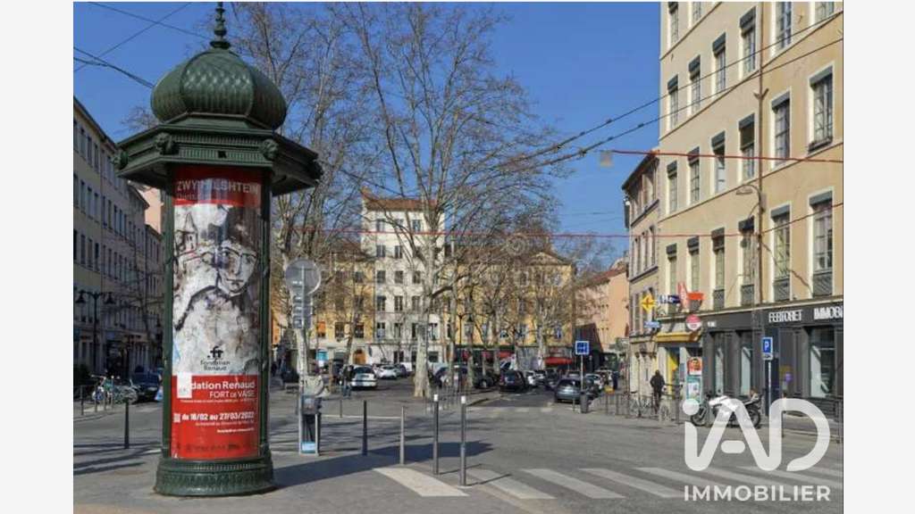Vente local commercial de 62m² à Lyon Croix-Rousse