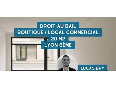 Vente Locaux commerciaux - Boutiques à Lyon 6e