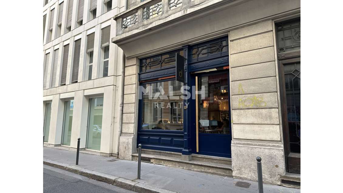 A vendre local commercial 91m² empl N°1 à Lyon 6e