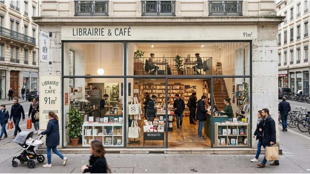 Vente murs commerciaux 91m² Lyon 6 rue Béranger