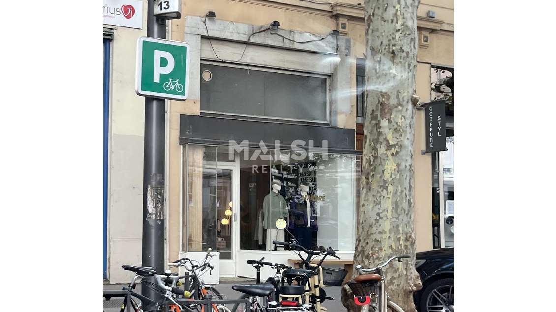 A VENDRE - Local commercial 70 m² - Lyon 6
