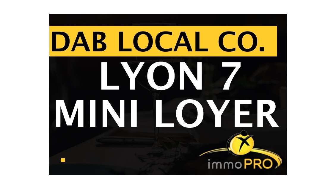 Droit au bail local 50m² emplacement top à Lyon 07