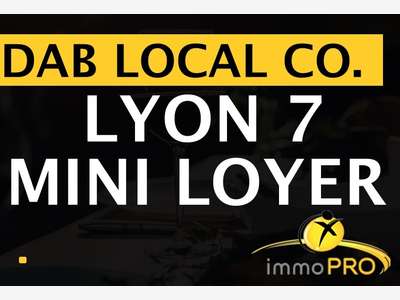 Droit au bail local 50m² emplacement top à Lyon 07