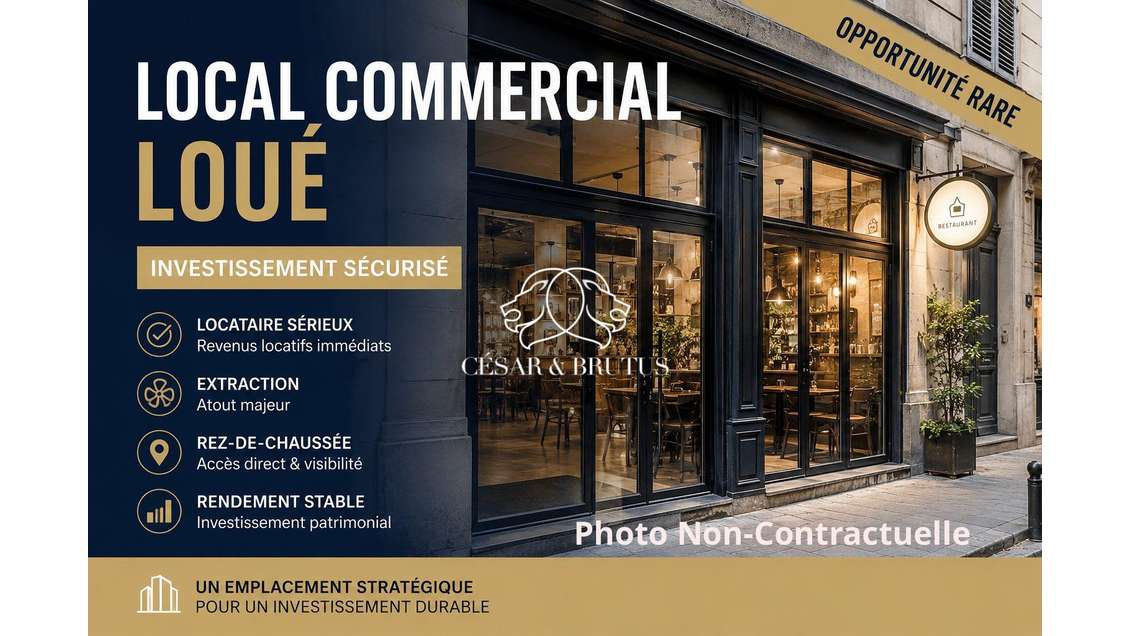 OFF MARKET- MURS COMMERCIAUX -Lyon 7 Gerland -