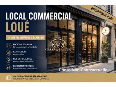 Vente Locaux commerciaux - Boutiques à Lyon 7e