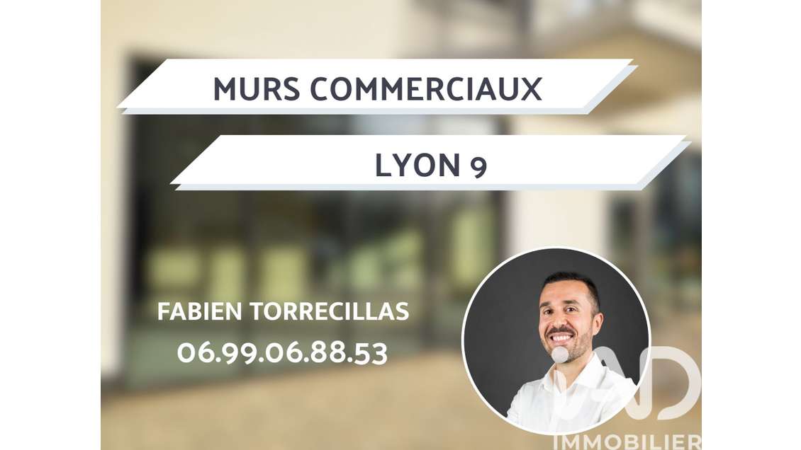 Vente local commercial à Lyon 9e Vaise 