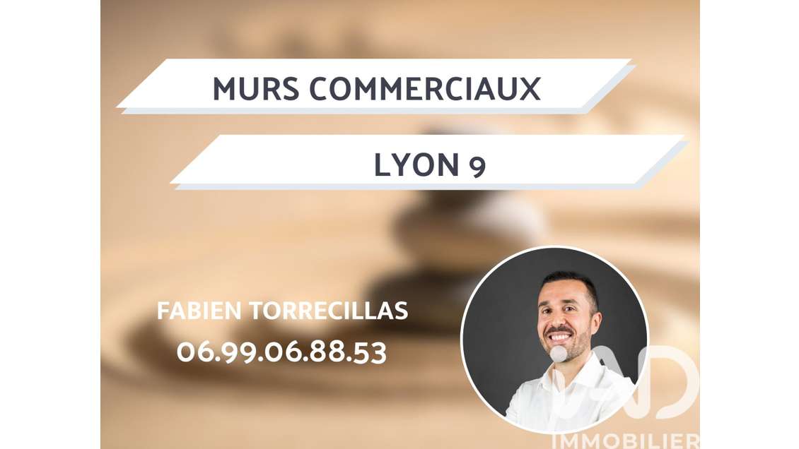 Vente murs commerciaux loués à Lyon 9e Vaise