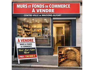 Vente Locaux commerciaux - Boutiques à Maisons-Alfort