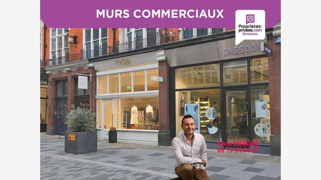 Murs commerciaux loués centre ville Mallemort