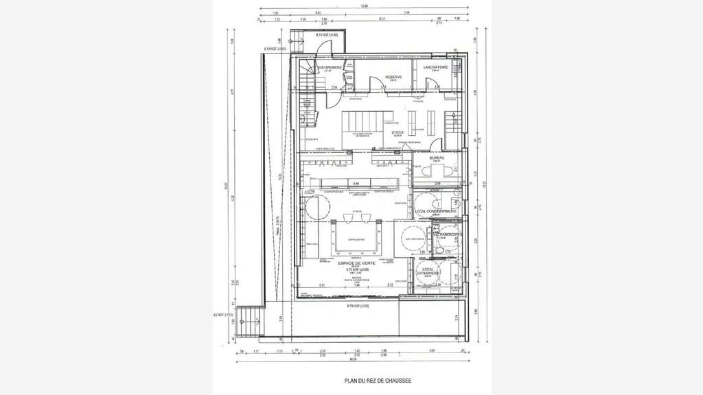 Vente local commercial de 139m² à Mareuil-Caubert
