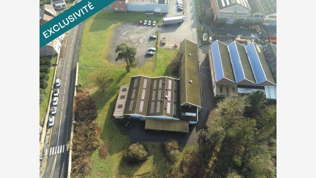 Vente bâtiment industriel 1100m² sur terrain Marly