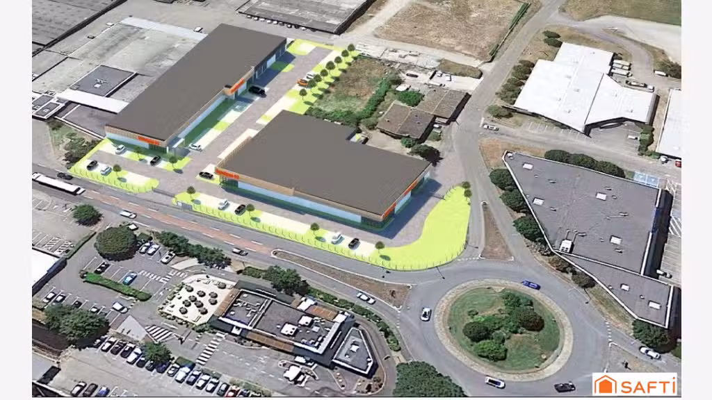 Cède local commercial neuf 1633m² en VEFA Marmande