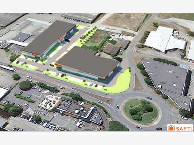 Cède local commercial neuf 1633m² en VEFA Marmande