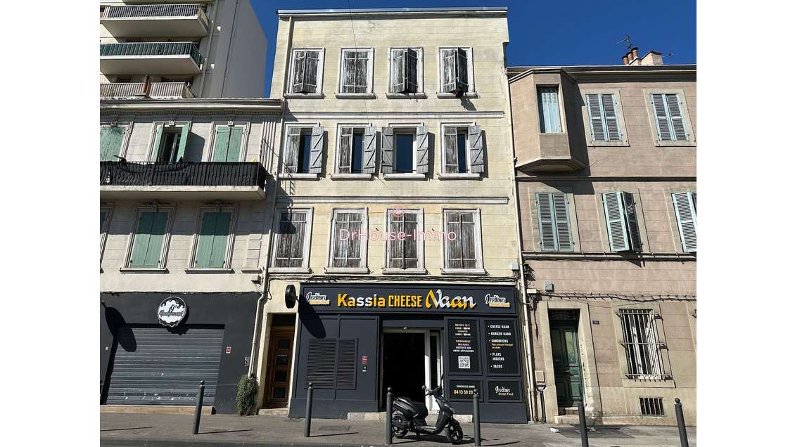 Vente murs commerciaux loués de 95m² à Marseille