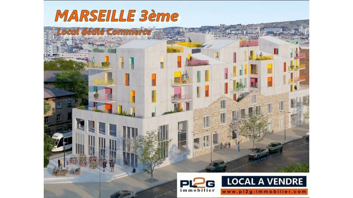Local VEFA idéal restauration à Marseille 3e