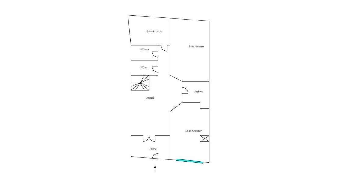 Vente local professionnel 124m² à Marseille