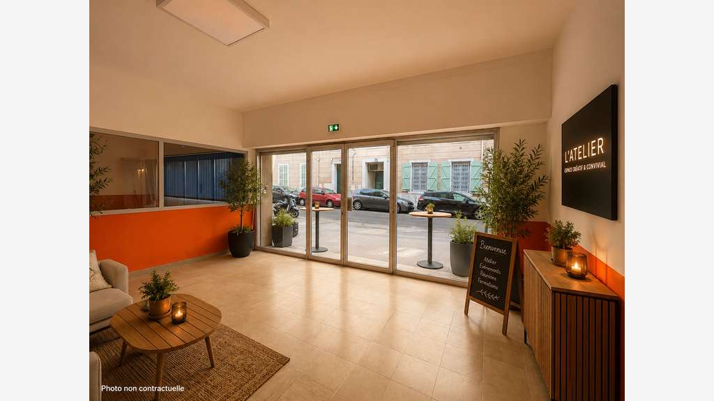 Vente local commercial 340m² à Marseille 5ème