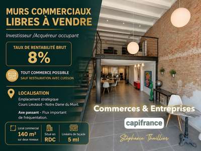 Murs de 140m² à vendre Cours Lieutaud à Marseille