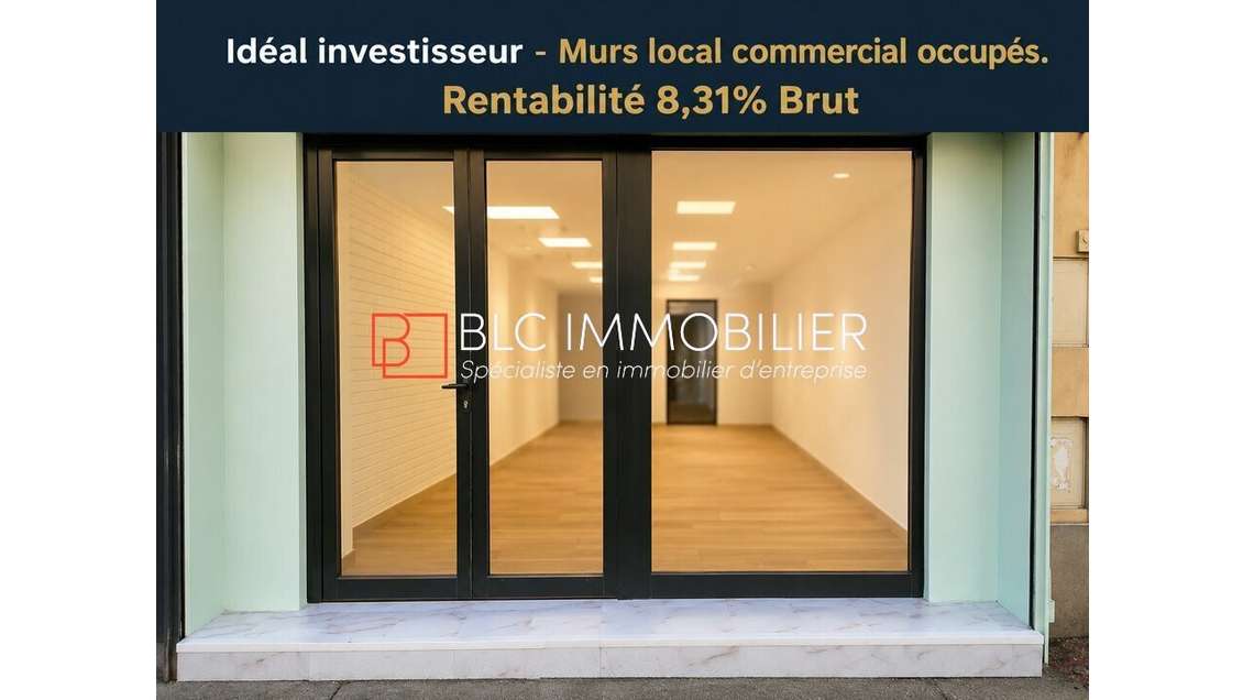 VENTE MURS OCCUPES 13009 MARSEILLE