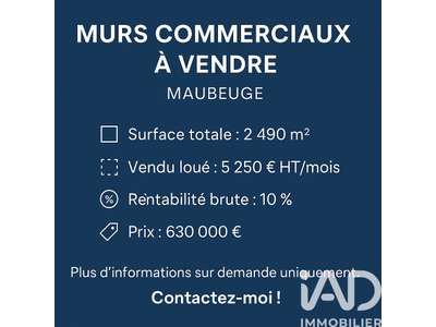 Vente Locaux commerciaux - Boutiques à Maubeuge