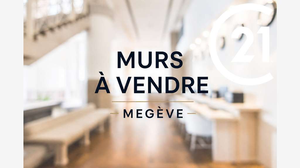 A vendre Murs commerciaux – Megève centre