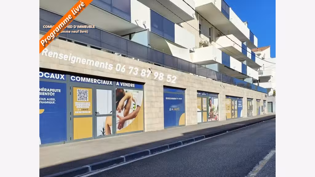 Local brut neuf de 39m² à vendre à Miramas 