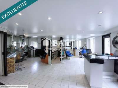 Superbe local commercial et son salon de coiffure