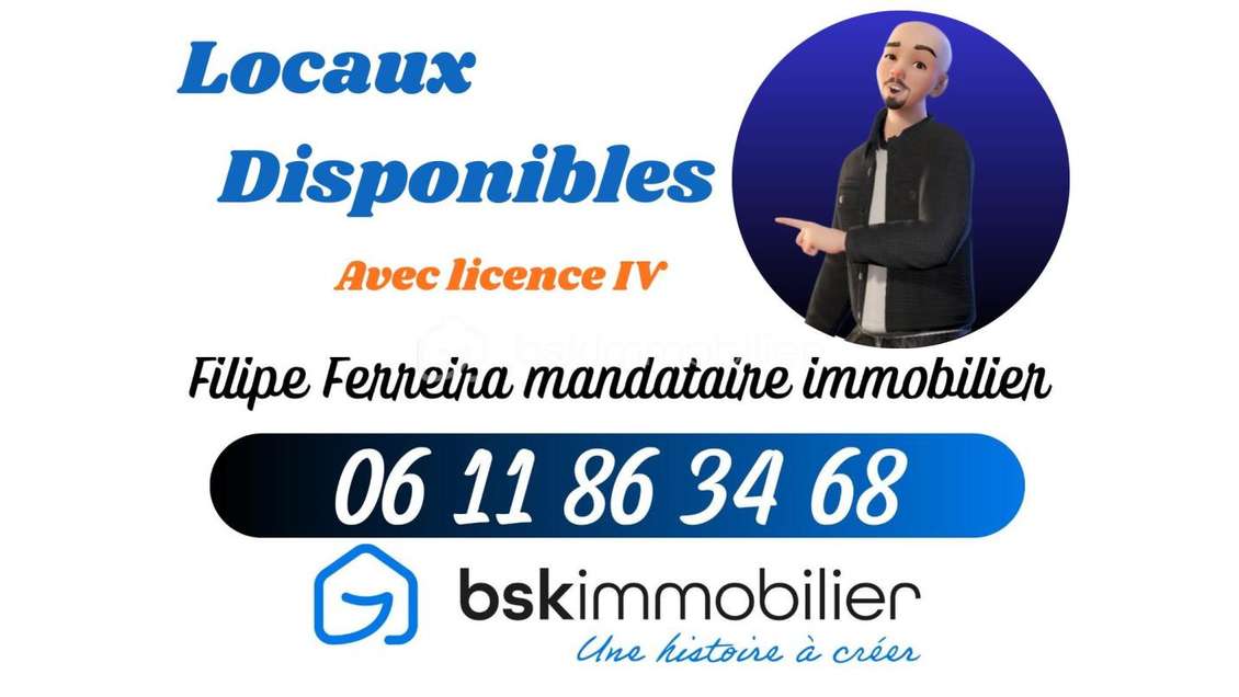 Cède pas de porte locaux lic IV 60m² à Montpellier