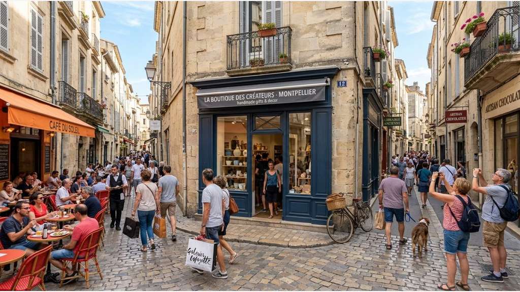 Murs commerciaux 70m² Ecusson Montpellier centre