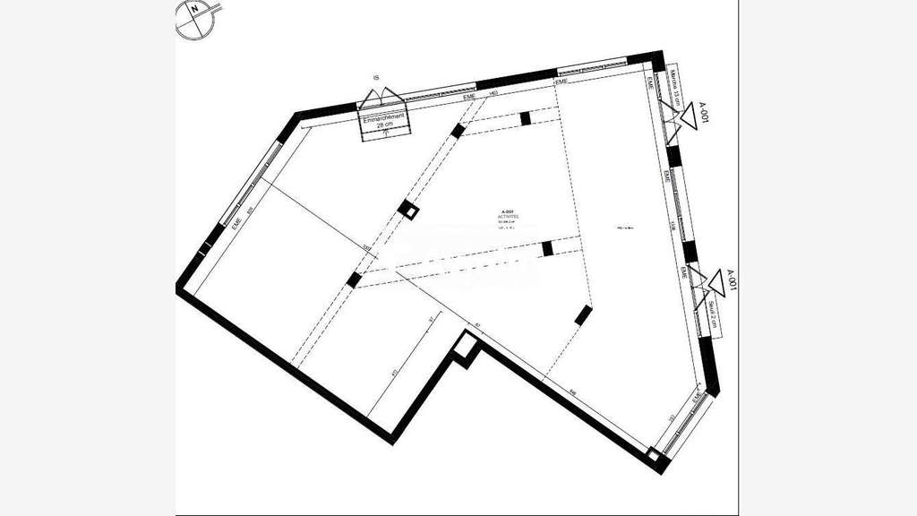 Vente murs commerciaux de 204m² à Montpellier Sud
