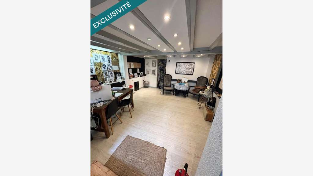 Local commercial 56m² avec vitrine, climatisé