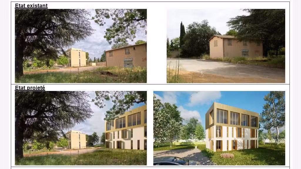 AV local commercial 192m² à Montpellier Beaux Arts