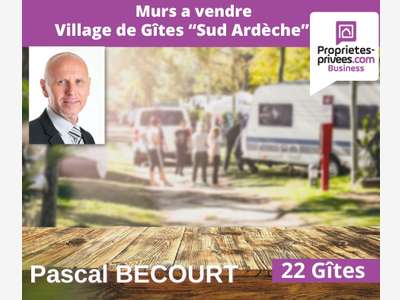 AV domaine touristique 3 hectares en Ardèche