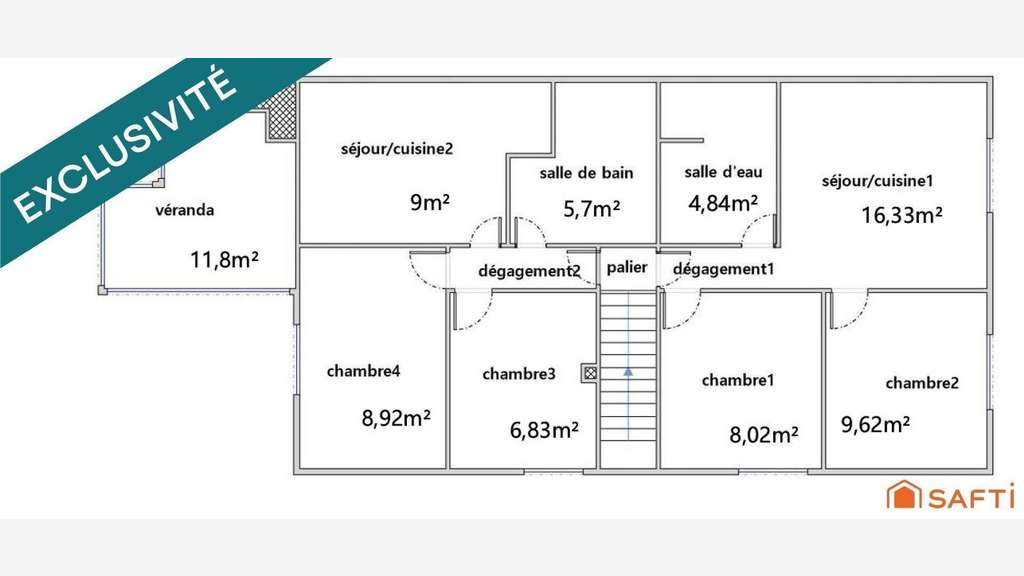 AV murs commerciaux 95m² + 2 apparts Montreuil