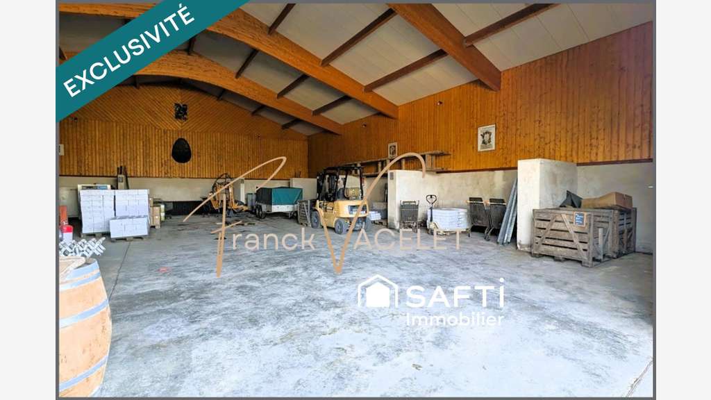 Vente bâtiment viticole dans l'Entre Deux Mers