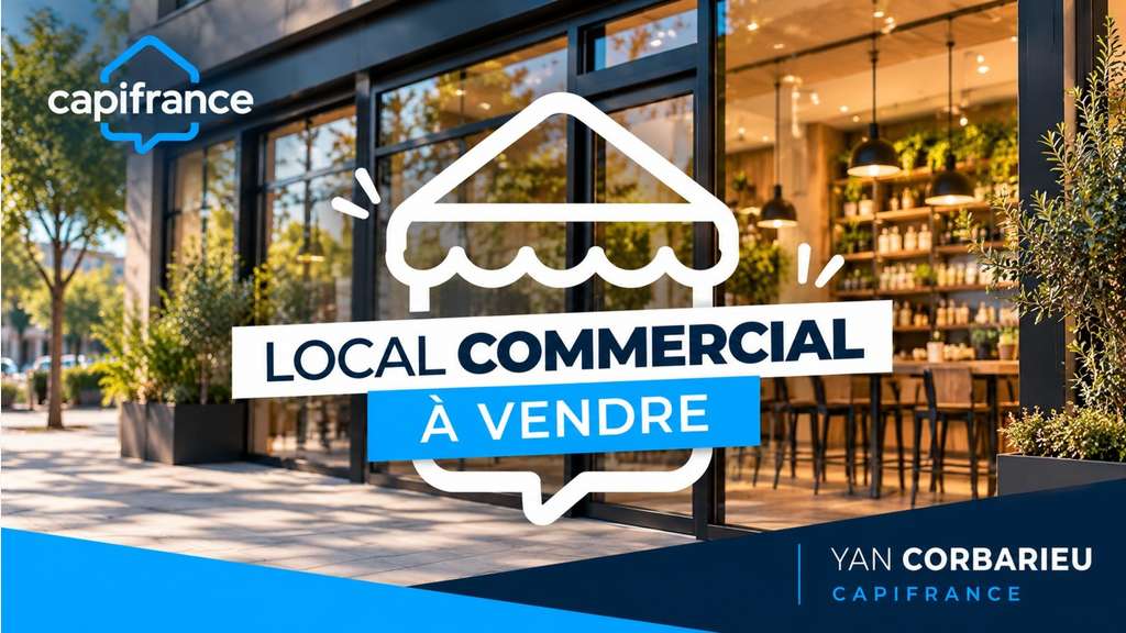 À VENDRE - LOCAL COMMERCIAL DE 122,4 M² AVEC T