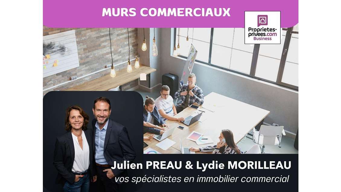 A vendre murs commerciaux libres 200m² à Nantes