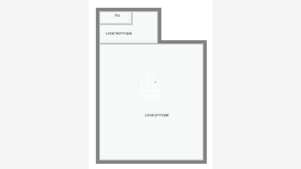 A vendre local commercial de 35m² à Nantes Graslin
