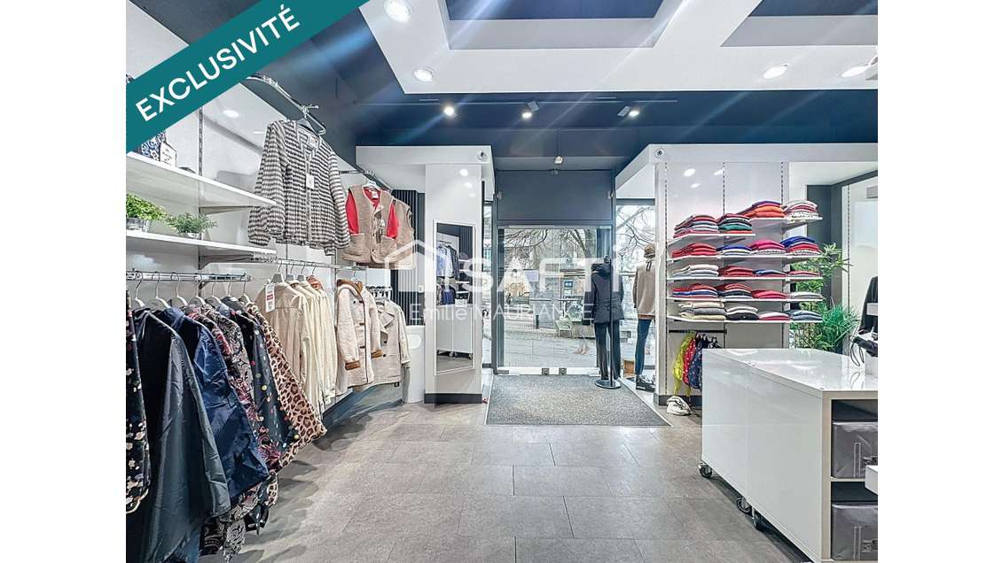 Vente local 41m² top emplacement à Nantes centre