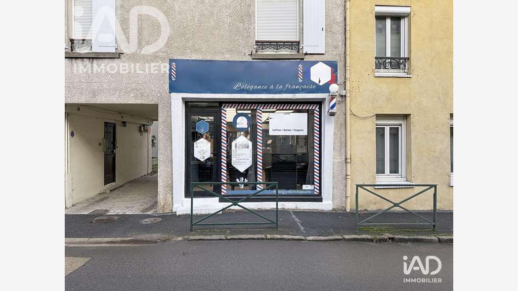 Vente local commercial 35m² à Nanteuil-Lès-Meaux
