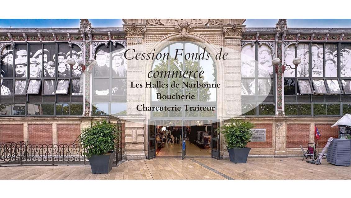 Vente emplacement 1er choix aux Halles de Narbonne