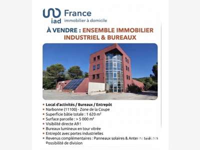 AV immeuble mixte de 1620m² à Narbonne