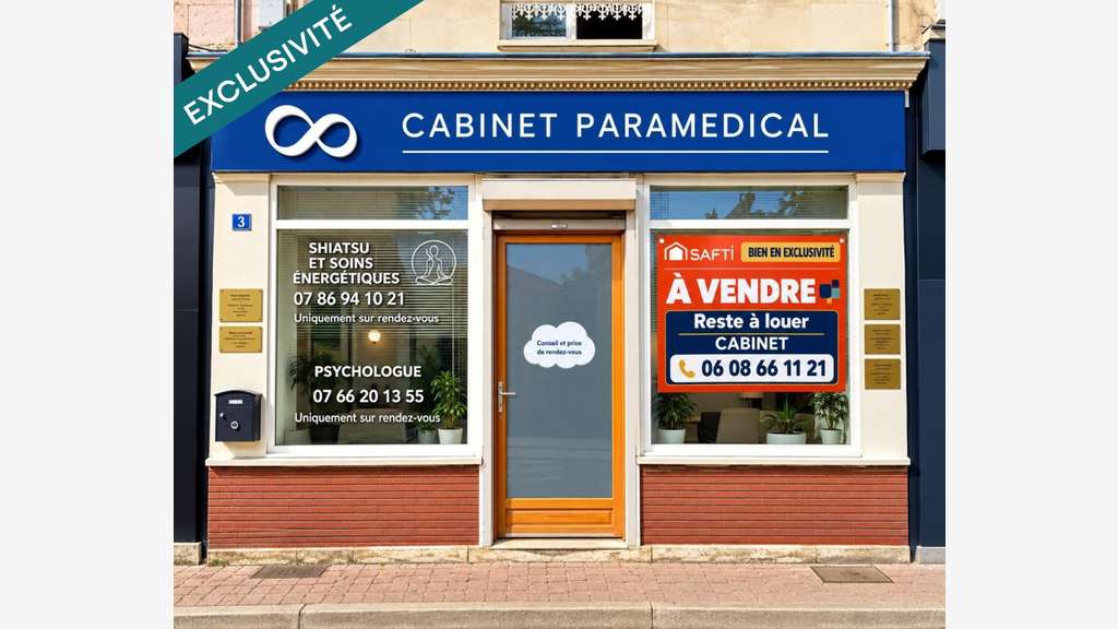 AV cabinet paramédical 103m² à Neuilly en Thelle