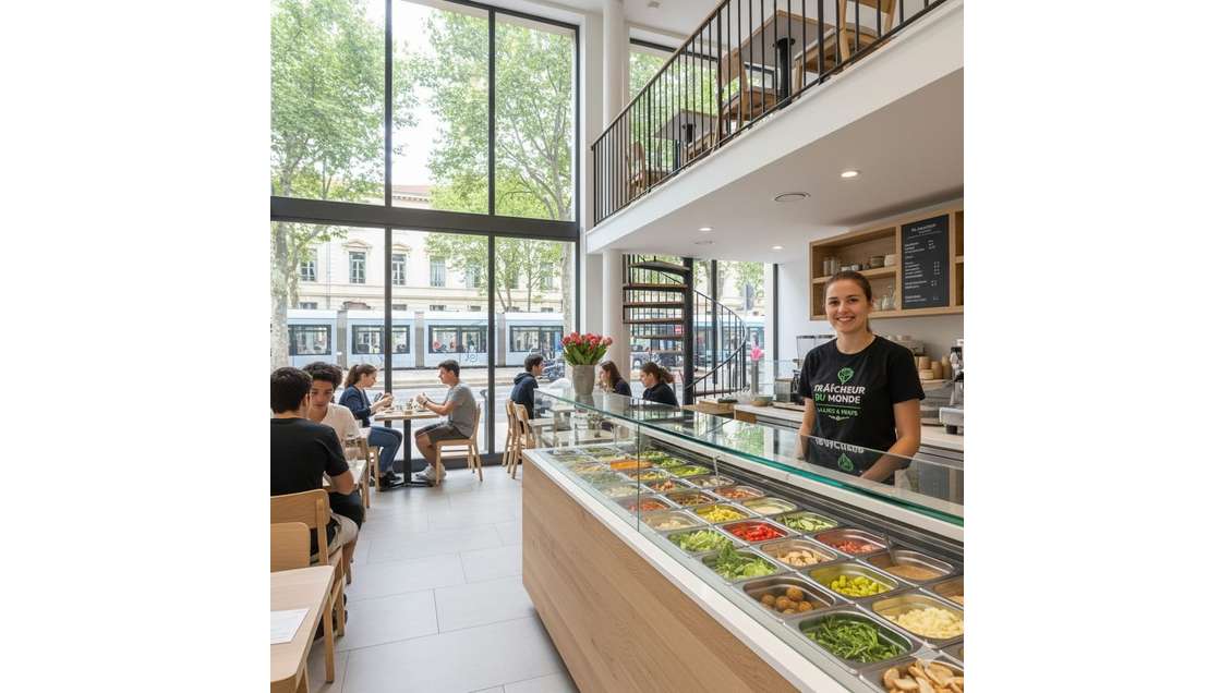 Droit au bail local 150m² à Nice Coulée Verte