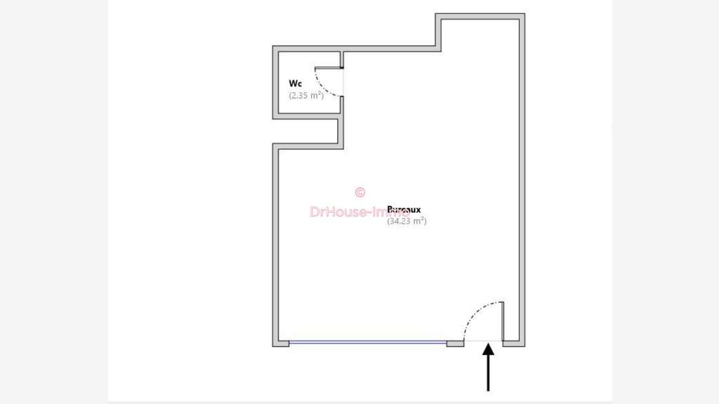 Vente local 36m² proche Gare de Nice Vernier