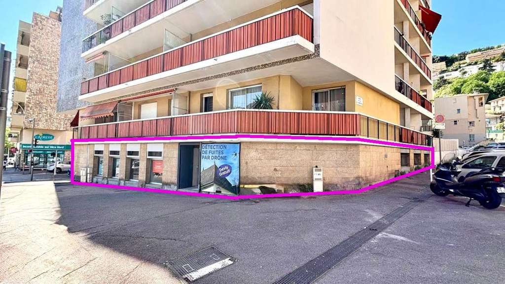 AV murs commerciaux de 173m² à Nice Cyrille Besset