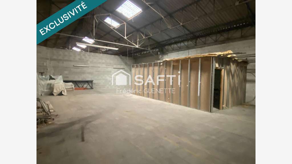 Vente hangar 283m² Sud Niort