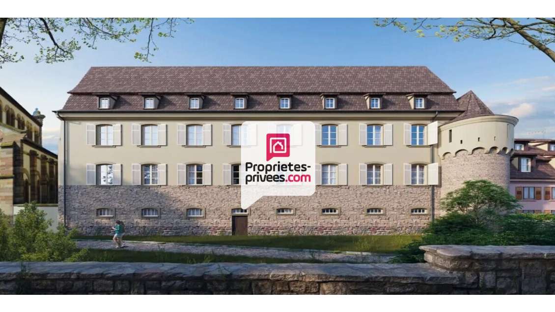 AV studio 25m² résidence seniors centre Obernai